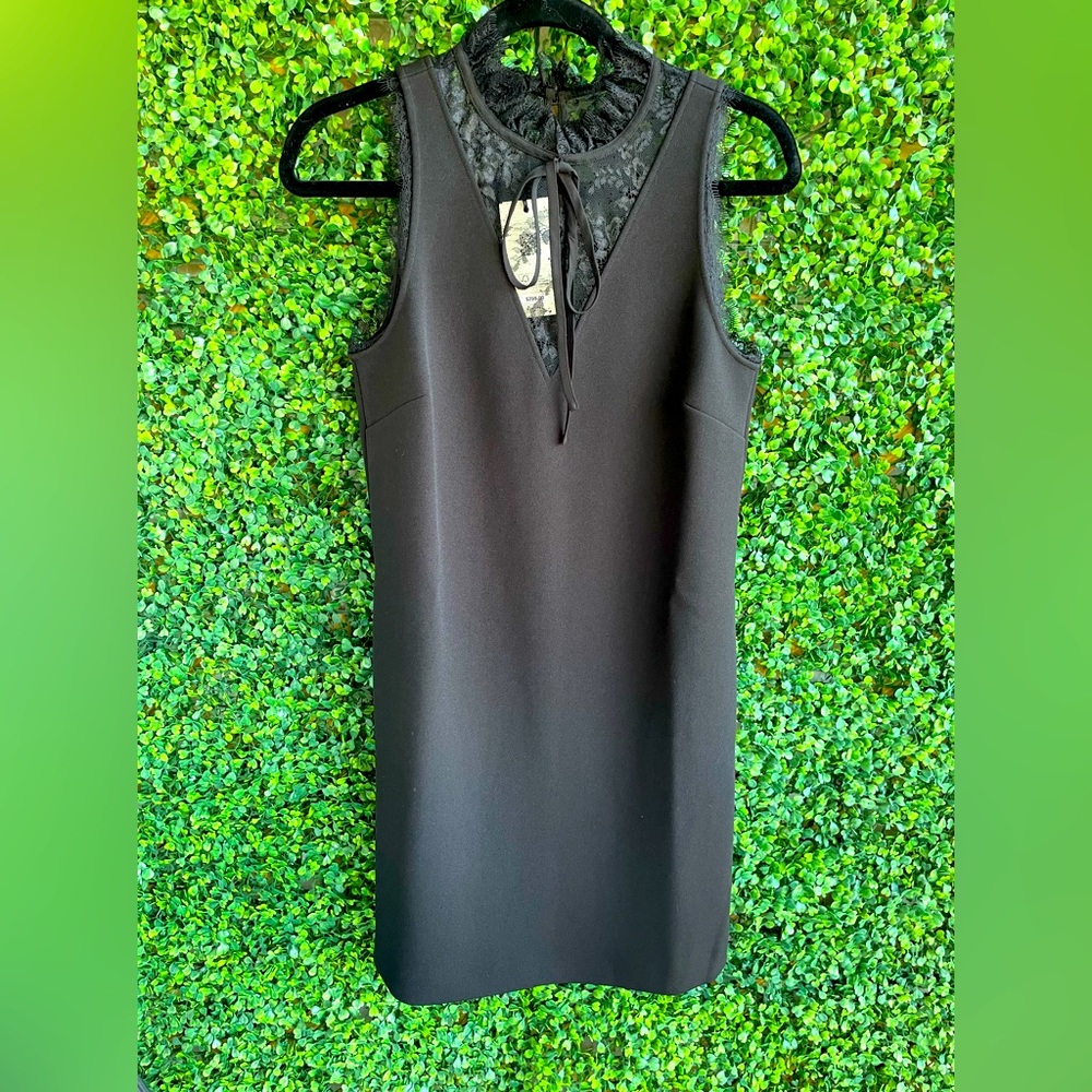 Ted Baker - Chharis Black Shift Sleeveless Stretch Dress | US 6/Ted 2 - NWT $295